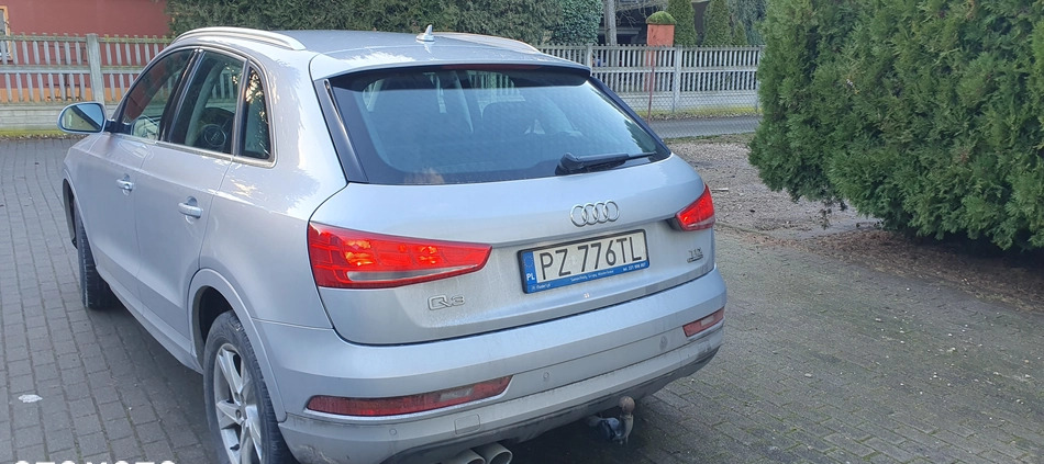 Audi Q3 cena 69999 przebieg: 172000, rok produkcji 2015 z Zakliczyn małe 67